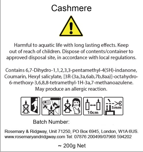 Cashmere Rosemary & Ridgway