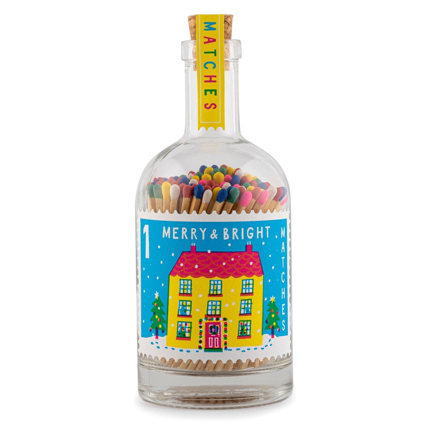 Bottle of matches - Merry & Bright - Rosemary & Ridgway