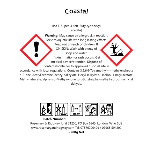 Coastal - Rosemary & Ridgway