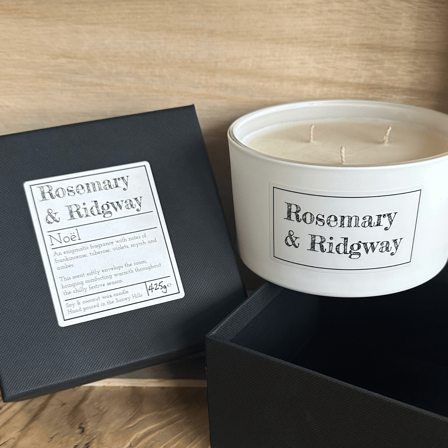 Noël 3 - wick candle - Rosemary & Ridgway