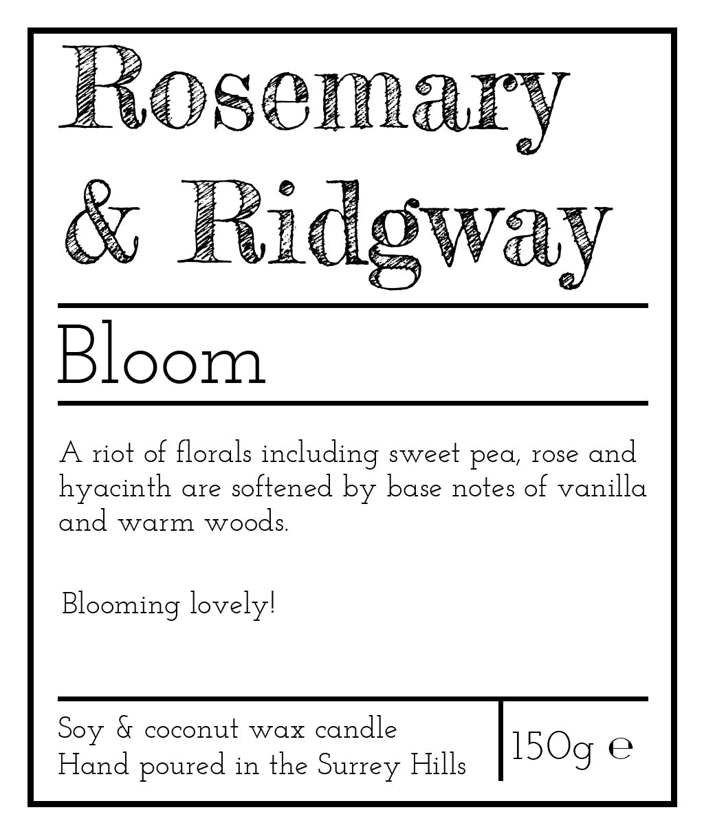 Bloom Rosemary & Ridgway