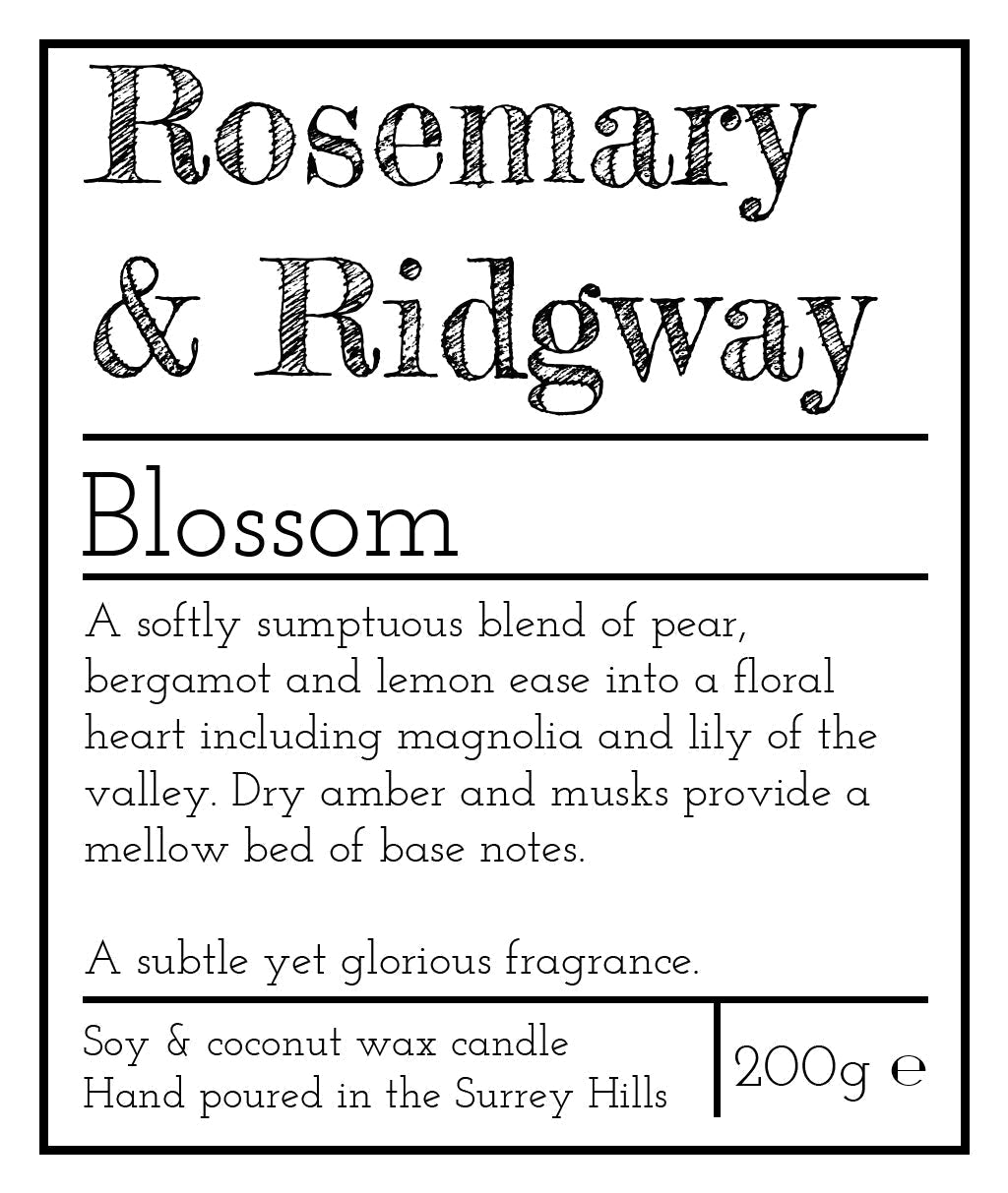 Blossom Rosemary & Ridgway