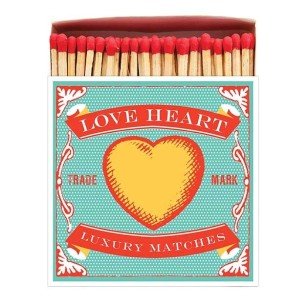 Boxed Matches - Love Heart Rosemary & Ridgway