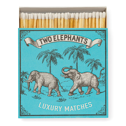 Boxed Matches - Two Elephants Rosemary & Ridgway