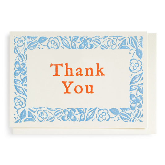 Floral Thank You card Rosemary & Ridgway