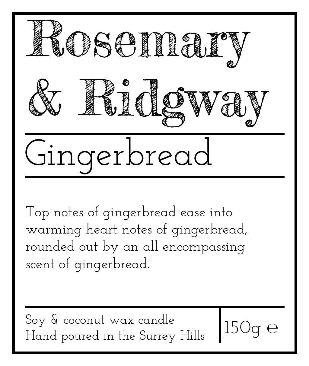 Gingerbread Gift Set Rosemary & Ridgway