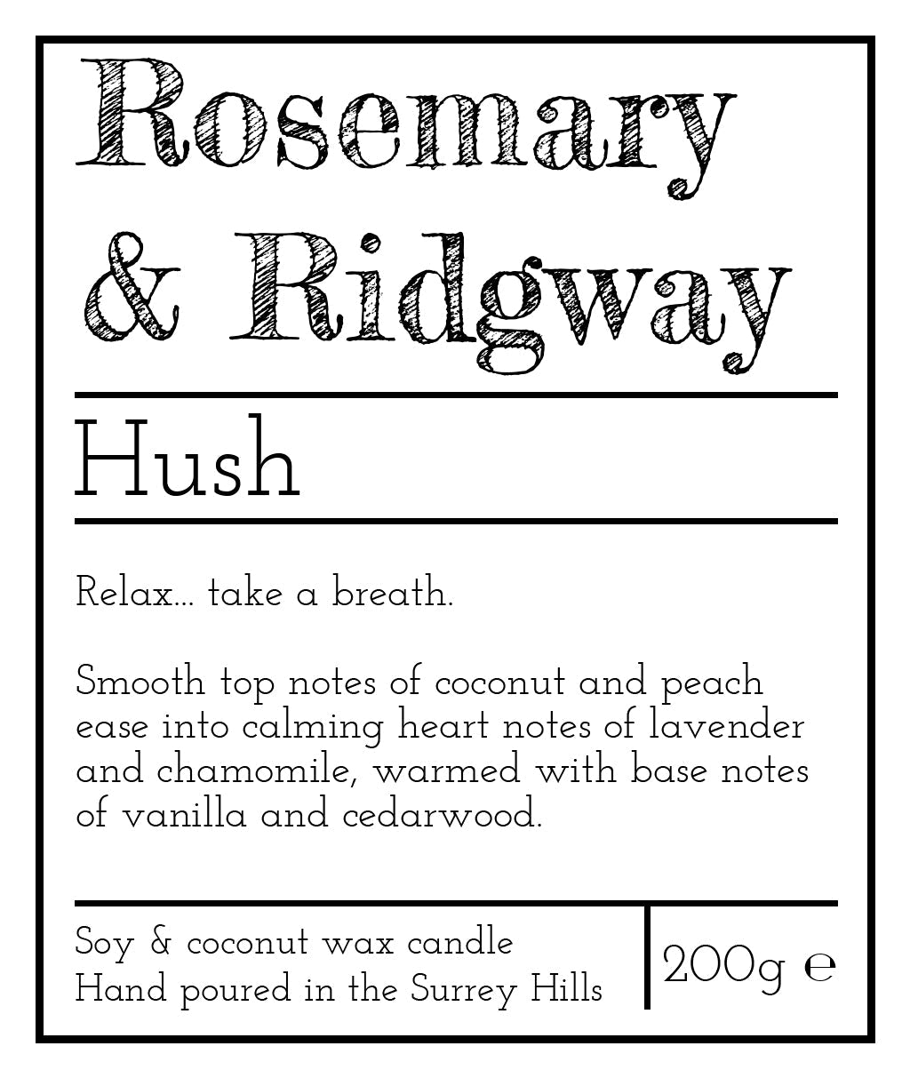 Hush Rosemary & Ridgway