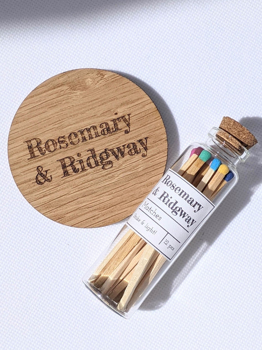 Mini bottle R&R Matches Rosemary & Ridgway
