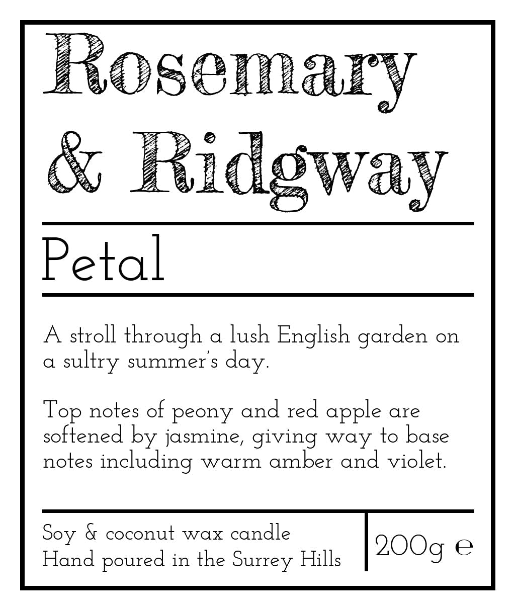 Petal Rosemary & Ridgway