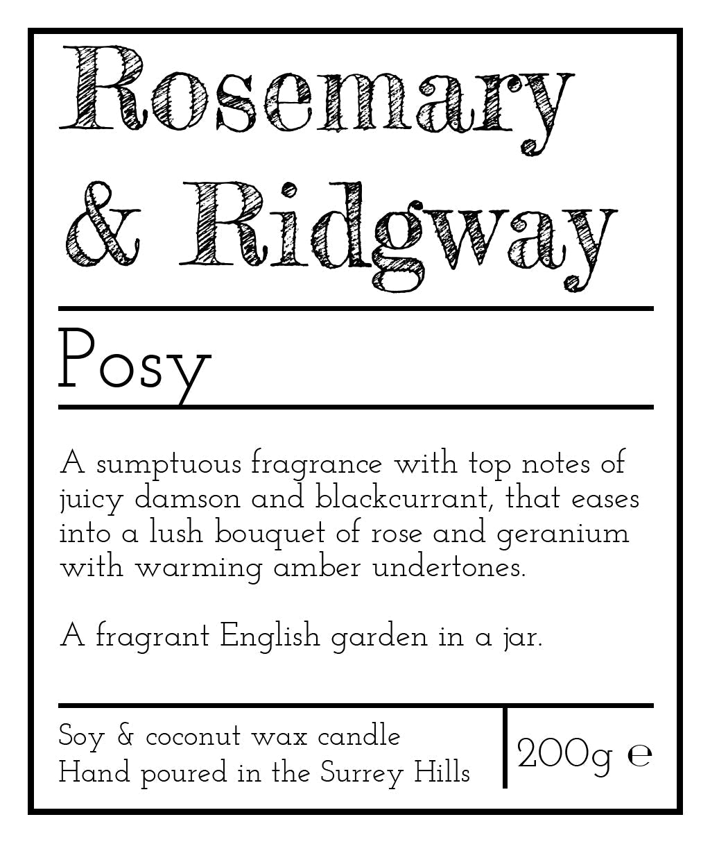 Posy Rosemary & Ridgway