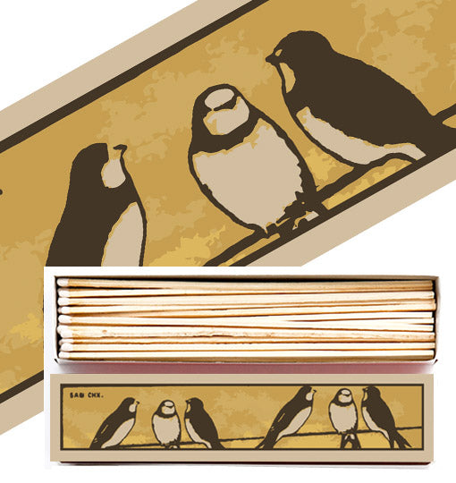 Long Boxed Matches - Swallows