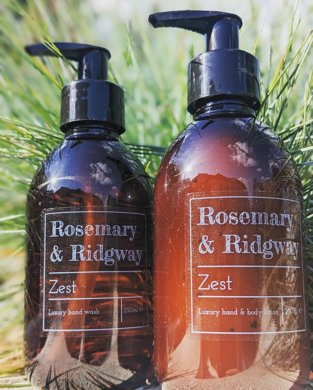 Zest Hand & Body Wash Rosemary & Ridgway