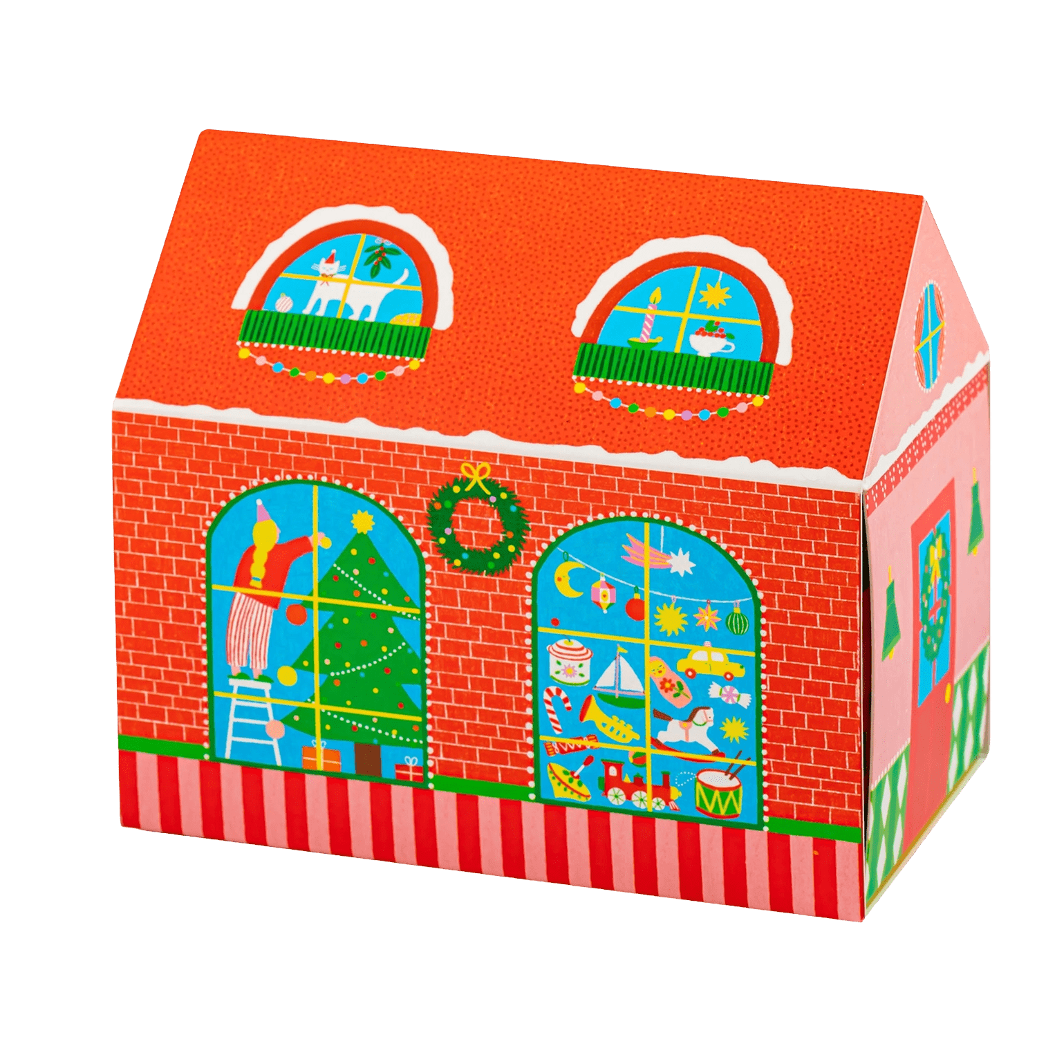 Christmas House Matchbox - Rosemary & Ridgway