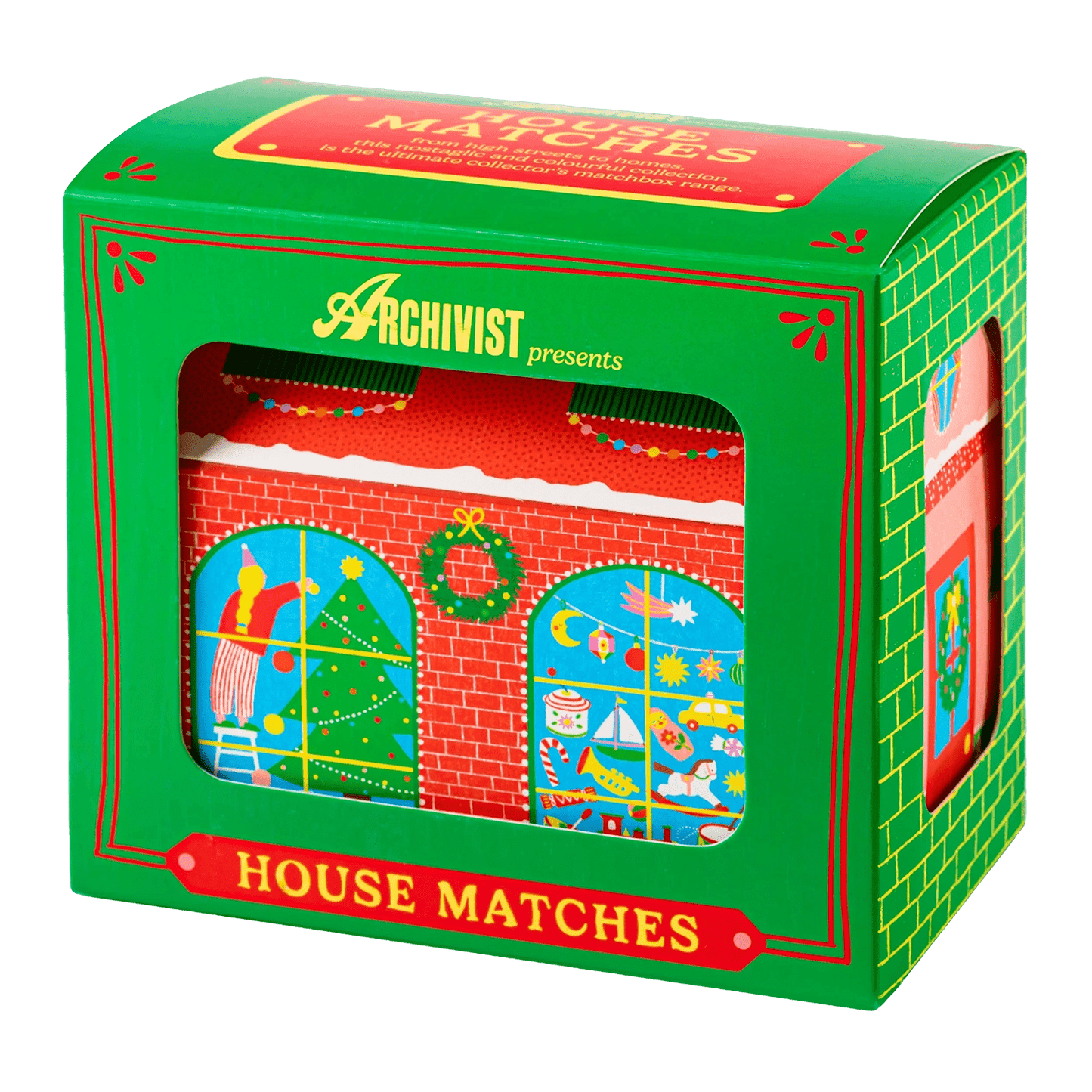 Christmas House Matchbox - Rosemary & Ridgway