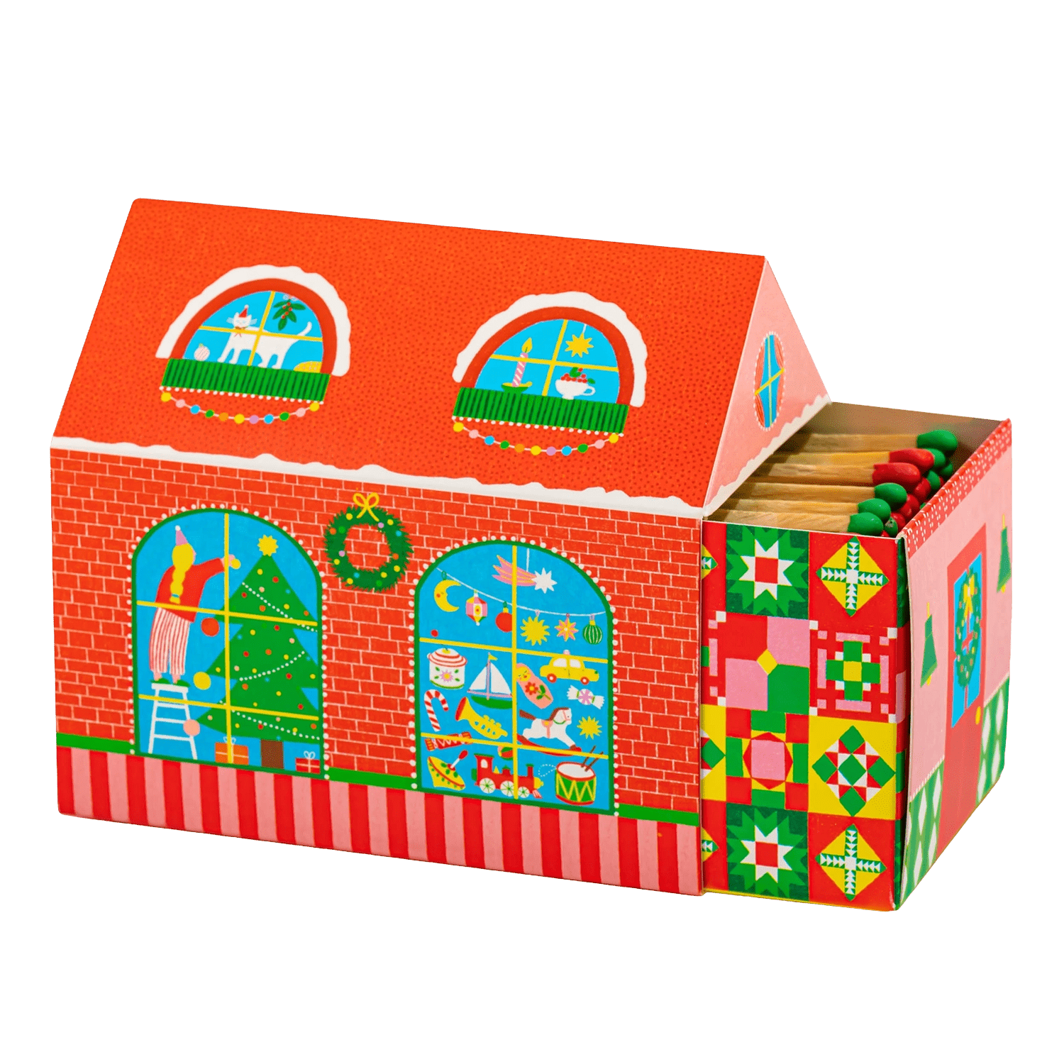 Christmas House Matchbox - Rosemary & Ridgway