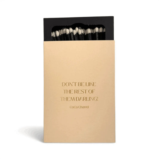 Coco Chanel - Spark of Wisdom Matches - Rosemary & Ridgway