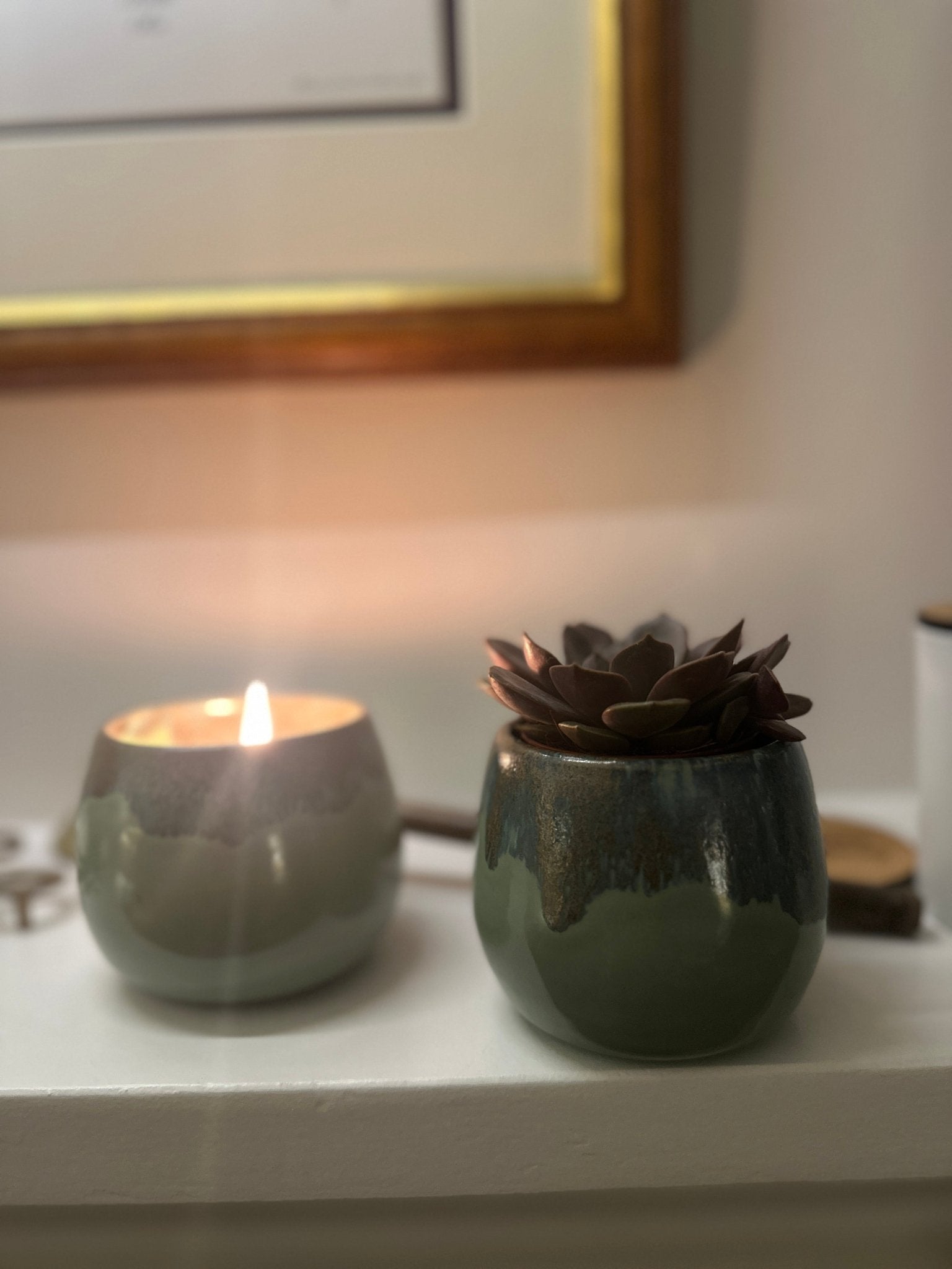 Limited Edition Ceramic Jar Cashmere Candle - Rosemary & Ridgway