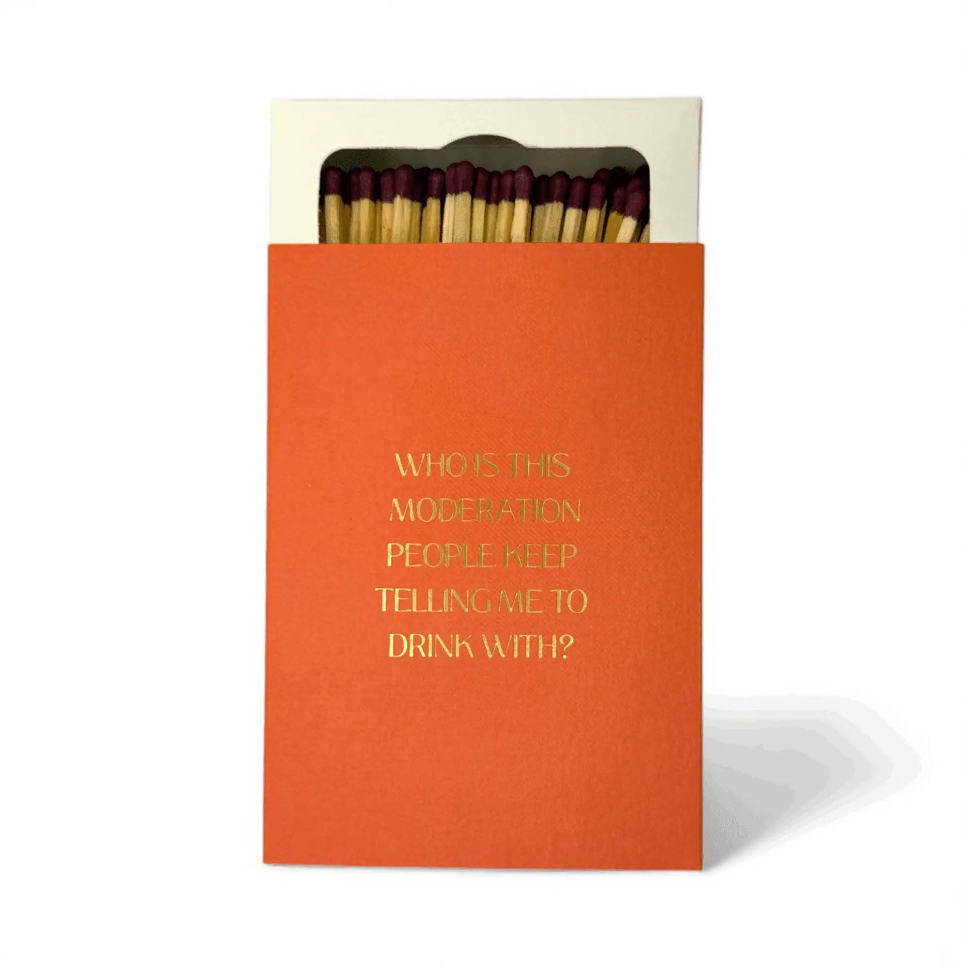 Moderation - Spark of Wisdom Matches - Rosemary & Ridgway