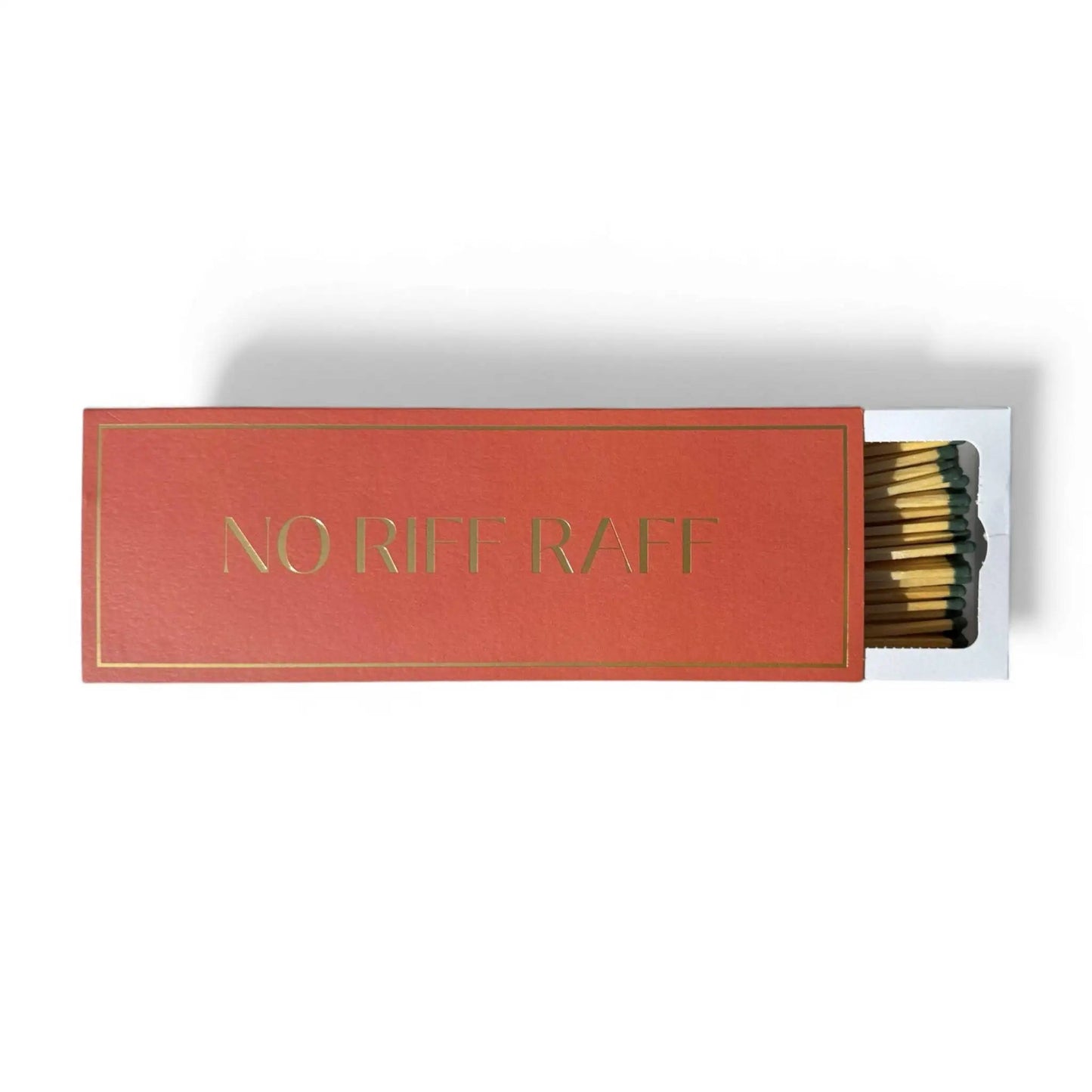 "No Riff Raff" Large match box - Rosemary & Ridgway