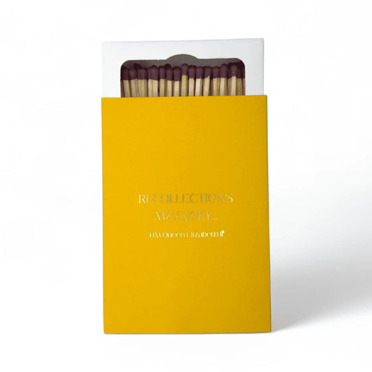 Recollections May Vary - Spark of Wisdom Matches - Rosemary & Ridgway