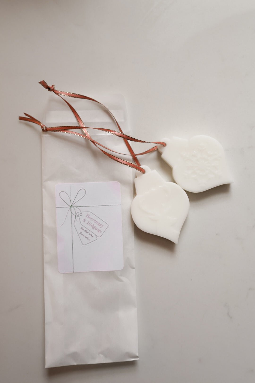 The Christmas Collection - Scented Christmas Decorations (set of 3) - Rosemary & Ridgway