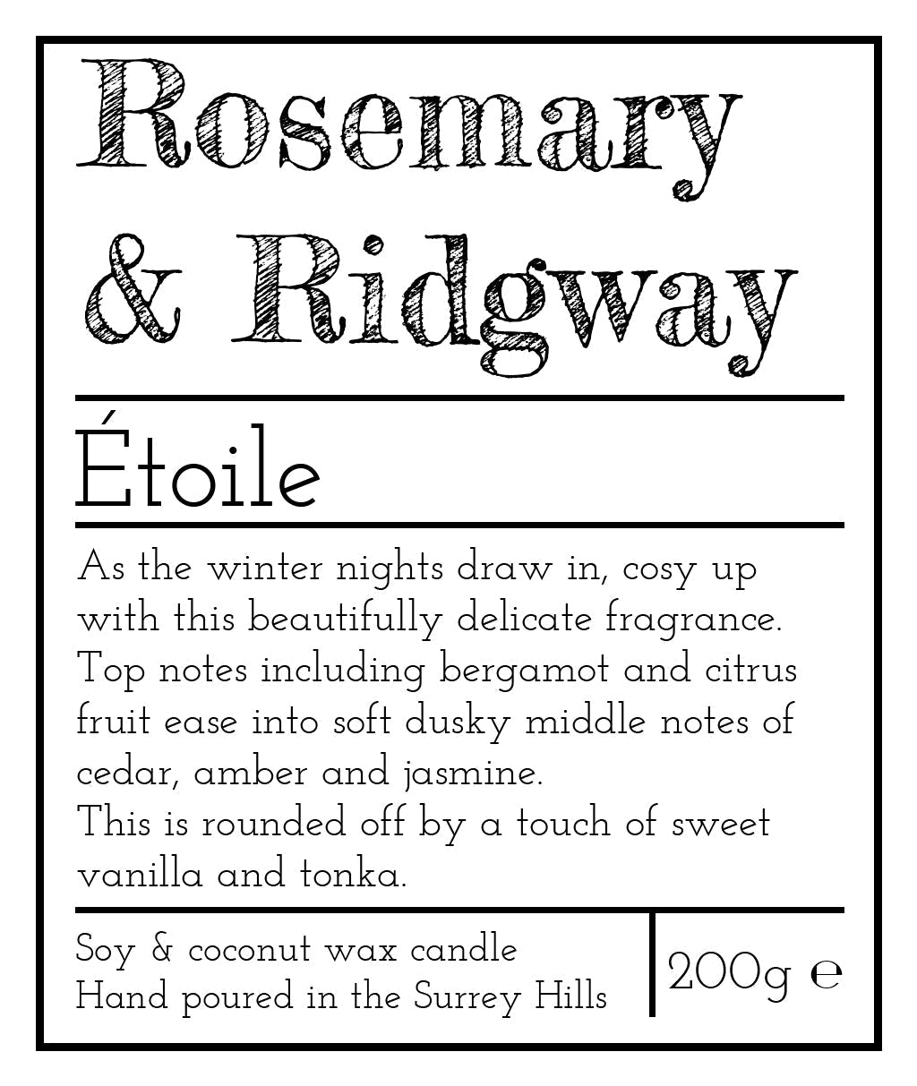 Étoile Rosemary & Ridgway